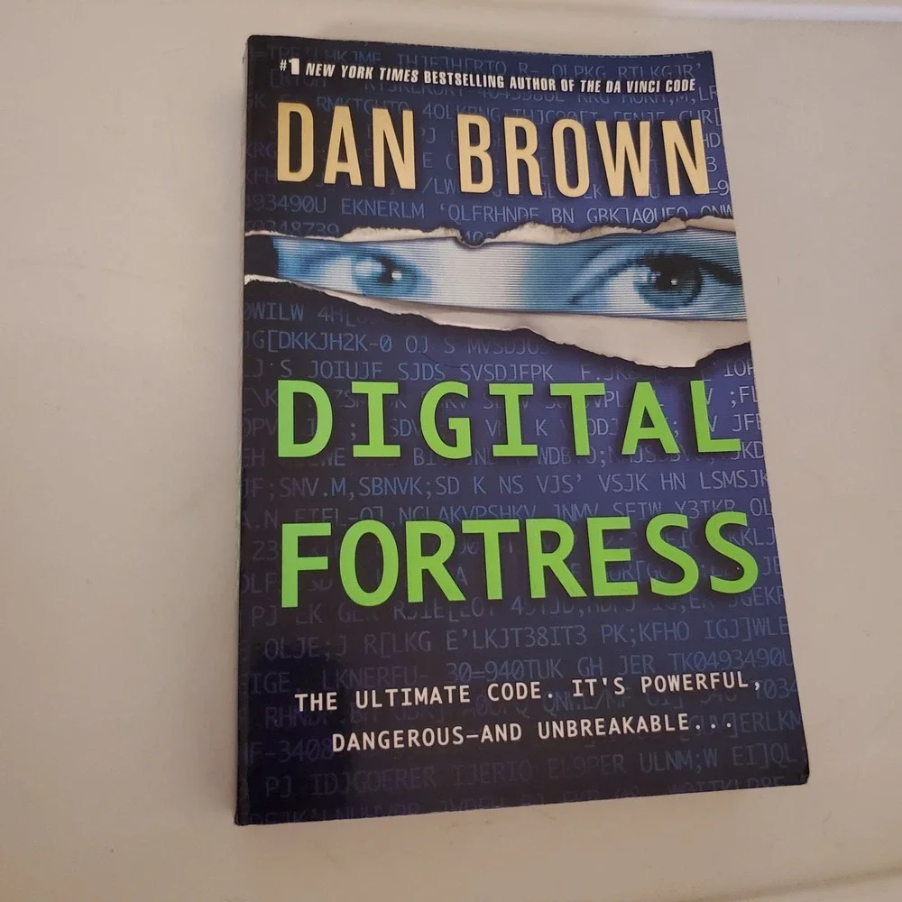 Digital Fortress by Dan Brown Paperback Techno-Thriller Novel NSA Suspense